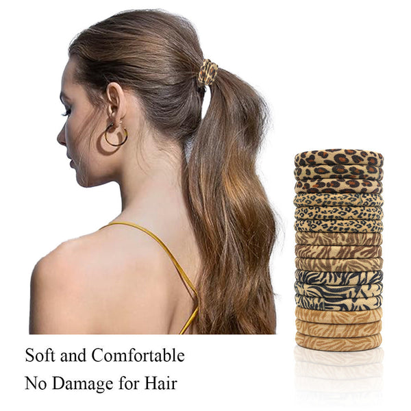 Leopard Towel Hair Ring Hanzuva