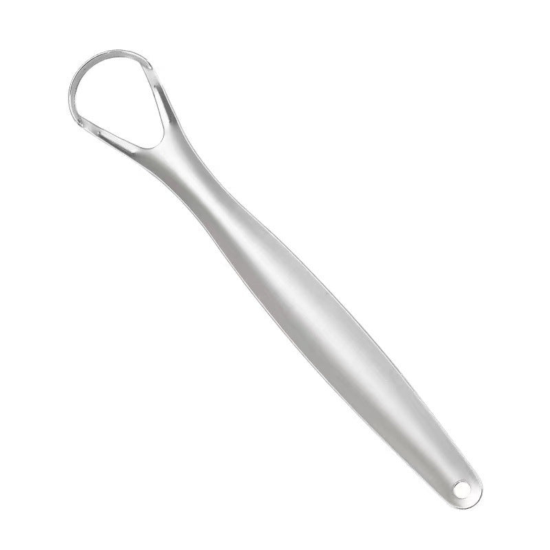 Stainless Steel Non-oral Care Tool Tongue Double-sided U-shaped Tongue Scraper