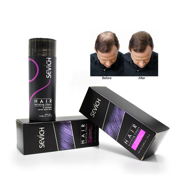 Hair Building Fibers Keratin Thicker Anti Hair Loss Products Concealer Refill Thickening Fiber Hair Powders Growth Hanzuva