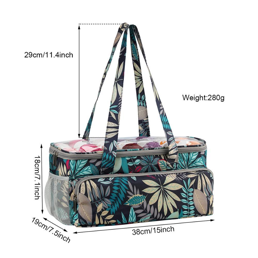 Wool Storage Bag Knitting Sweater And Wool Storage Bag Dustproof Wool Crochet Portable Storage Bag