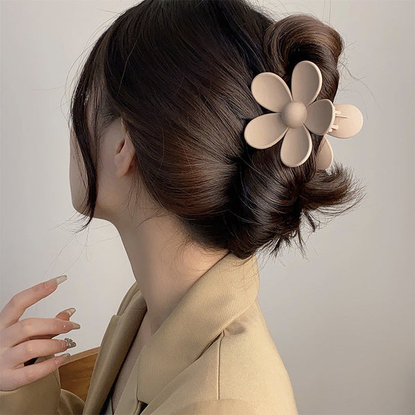 Take A Bath Plate, Hair Clip, The Back Of The Woman's Head Hanzuva