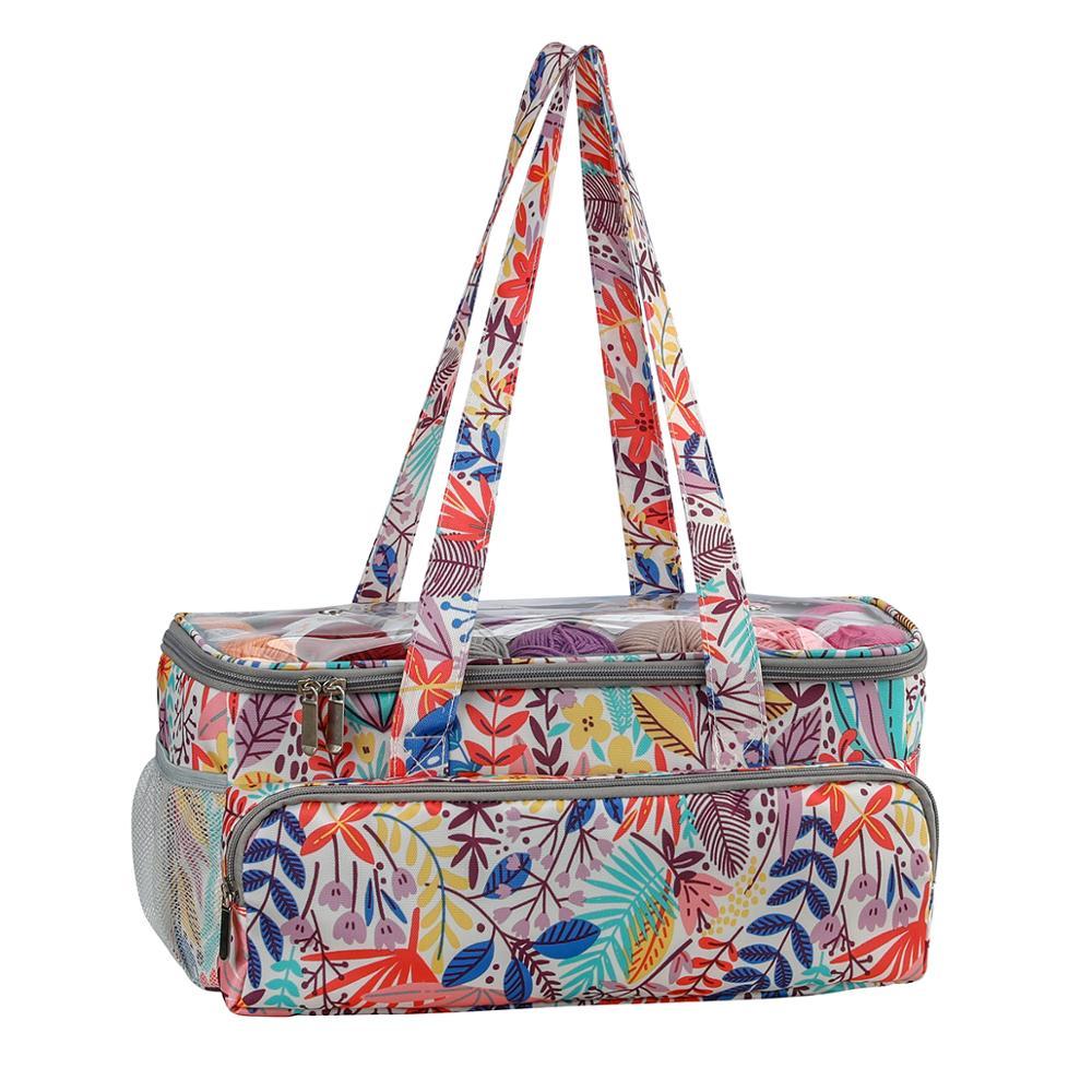 Wool Storage Bag Knitting Sweater And Wool Storage Bag Dustproof Wool Crochet Portable Storage Bag