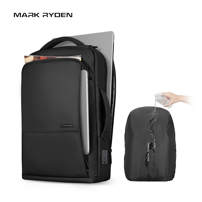 Backpack men's USB charging computer bag