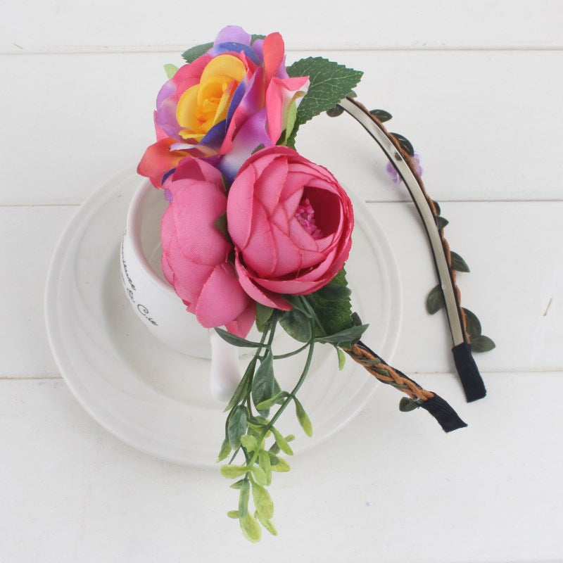 Creative Simulation Flower Bridal Headband