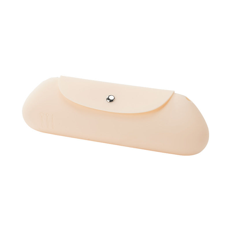 Silicone Storage Beauty Bag Dustproof Makeup Brush Tool
