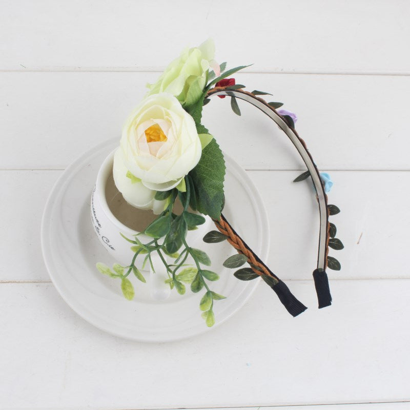 Creative Simulation Flower Bridal Headband