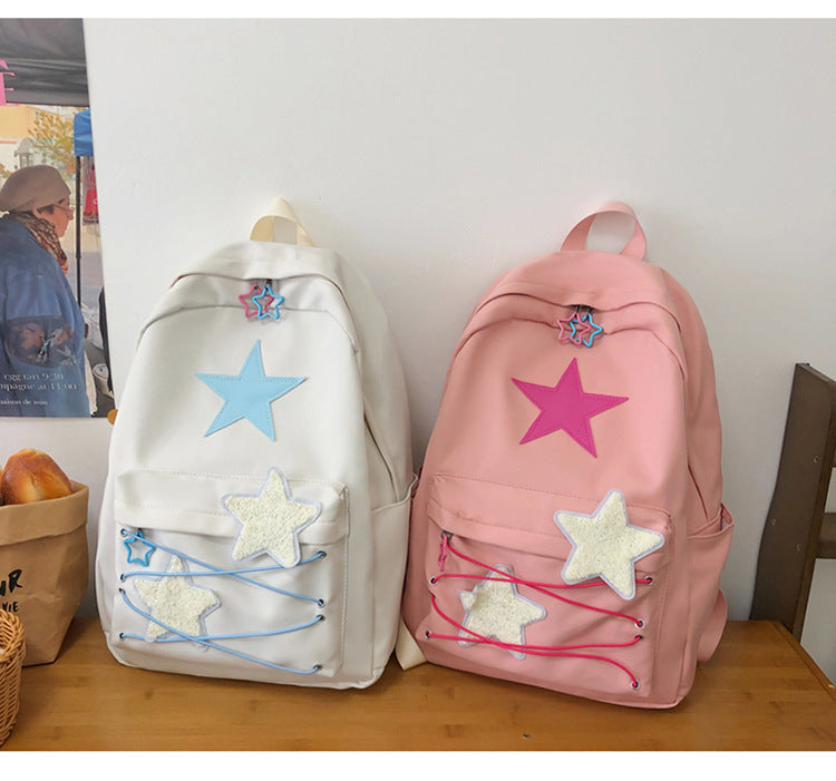 Sweet Girl Backpack XINGX Strap College Style Large Capacity Leisure