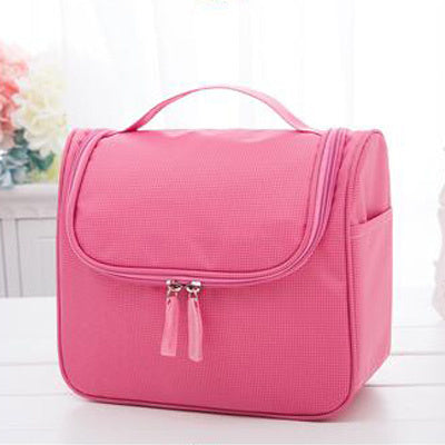 New cationic waterproof large capacity cosmetics dry and wet wash bag two-layer cosmetic bag Hanzuva