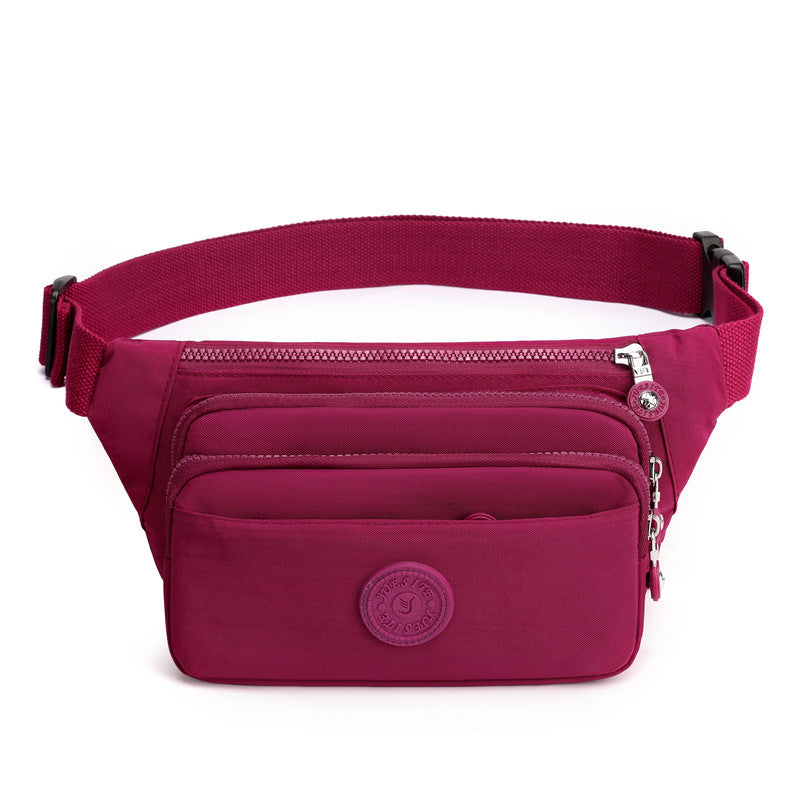 Solid Color Leisure Fashion Waist Bag Simple Special-interest Design Outdoor