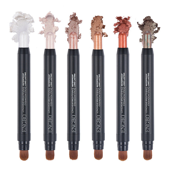 Double-headed Eyeliner Pen Suit Long-lasting Pearlescent Hanzuva