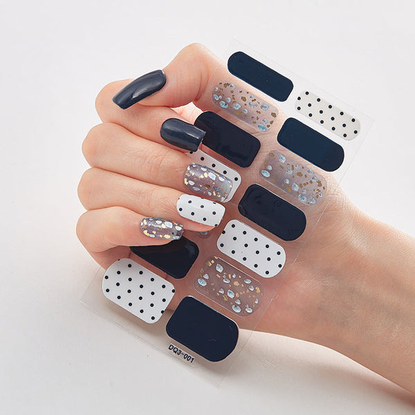 3d Laser Bronzing Craft Nail Applique Nail Sticker Hanzuva