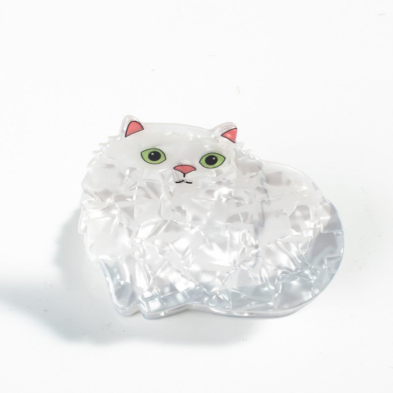 Cat Cartoon Print Grip Jewelry Headdress Barrettes
