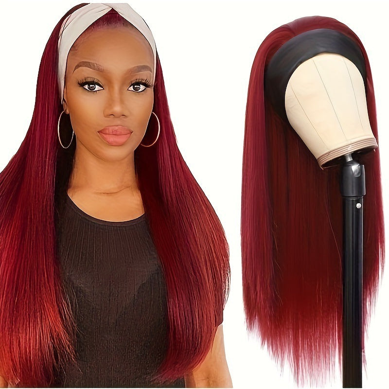 Wig Headband Headscarf Long Straight Hair Long Curly Hair