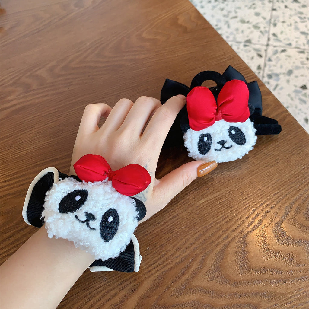 Female Online Influencer Sweet Ribbon Bow Barrettes