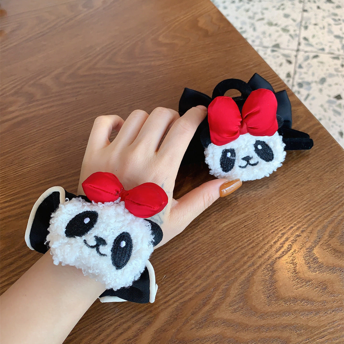 Female Online Influencer Sweet Ribbon Bow Barrettes