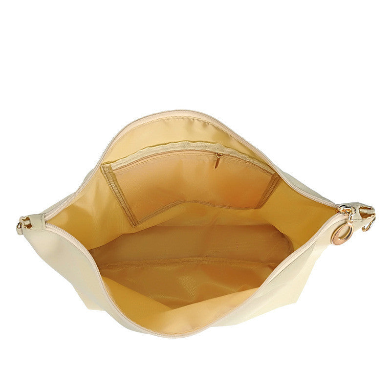 Small And Large Storage Bag With Zippered Inner Pocket