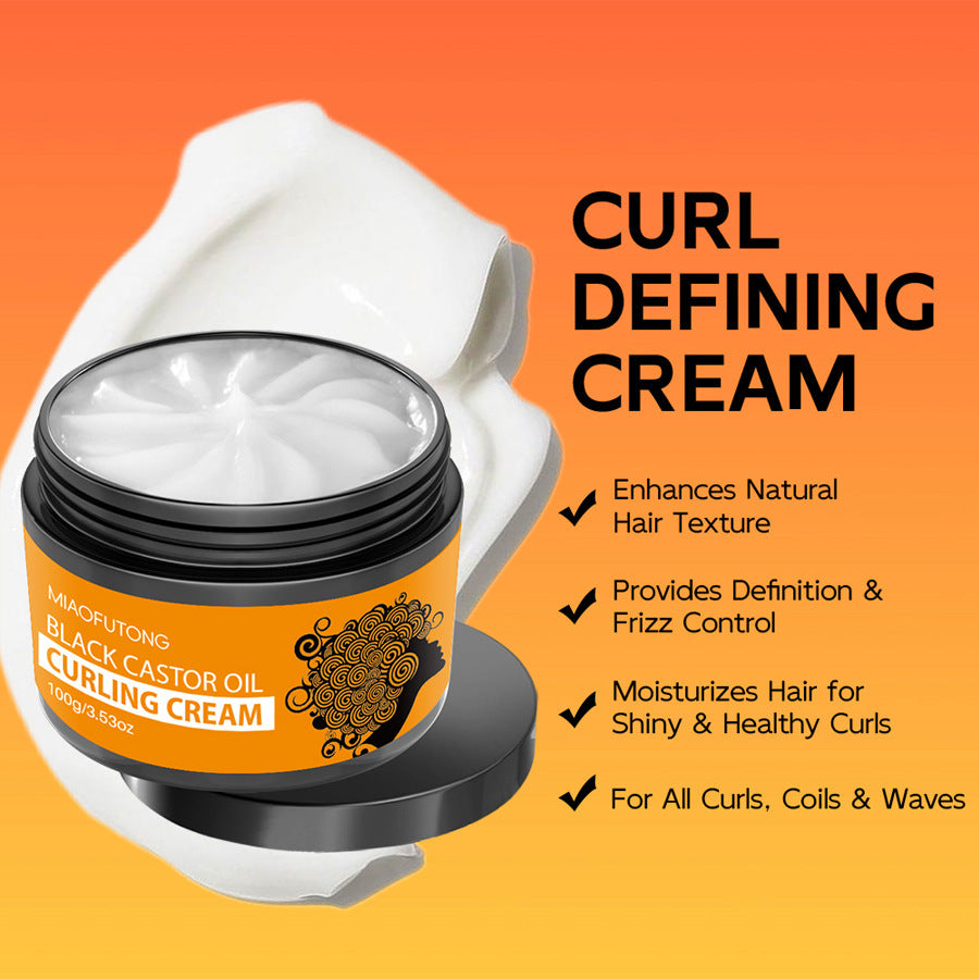 Curly Hair Shape Roll Care Moisturizing Shaping Non-hardening Curly Hair Cream