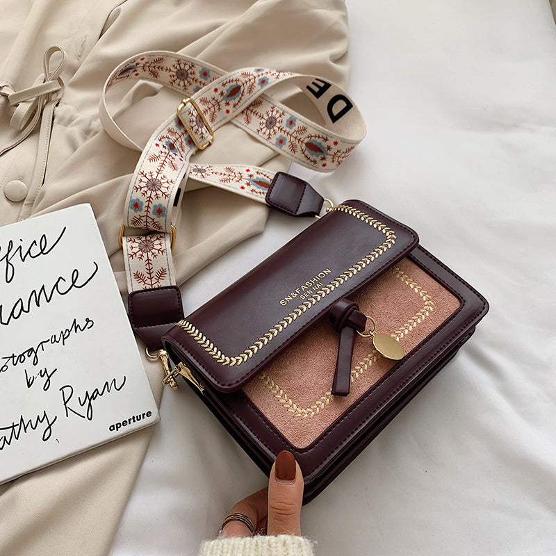 The New Fashion Hit Color Crossbody Small Square Bag Hanzuva