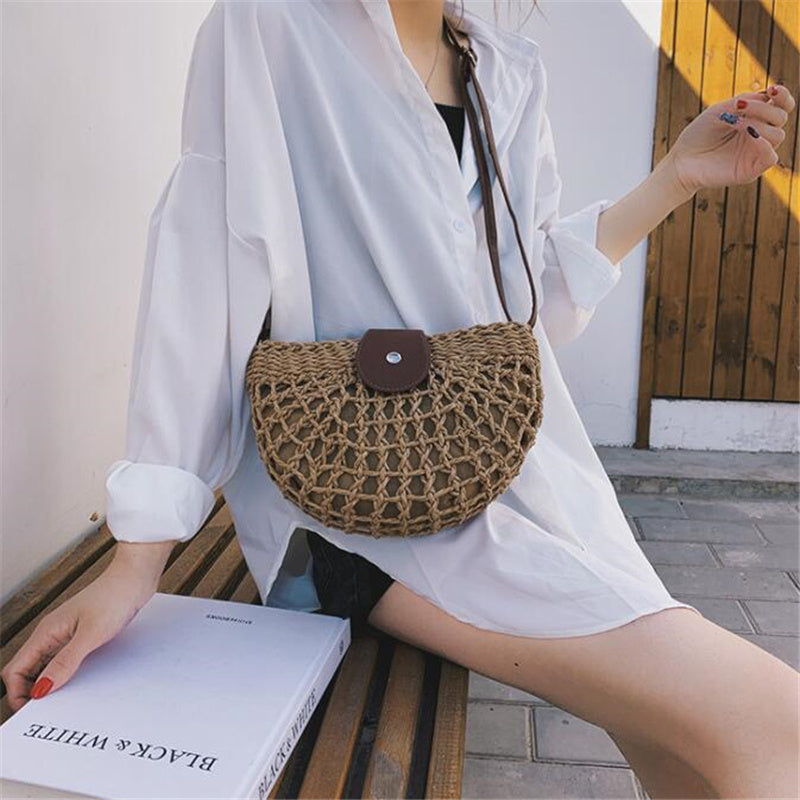 Pastoral wind woven bag Hanzuva