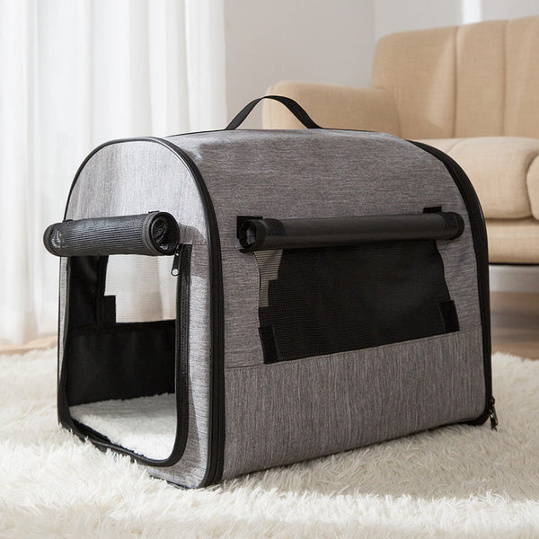 Dog Cage House Car Pet Supplies Washable Pet Kennel Cylinder Portable Dog House Hanzuva