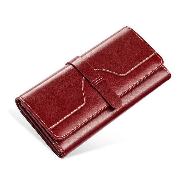 Large capacity leather hand bag Hanzuva