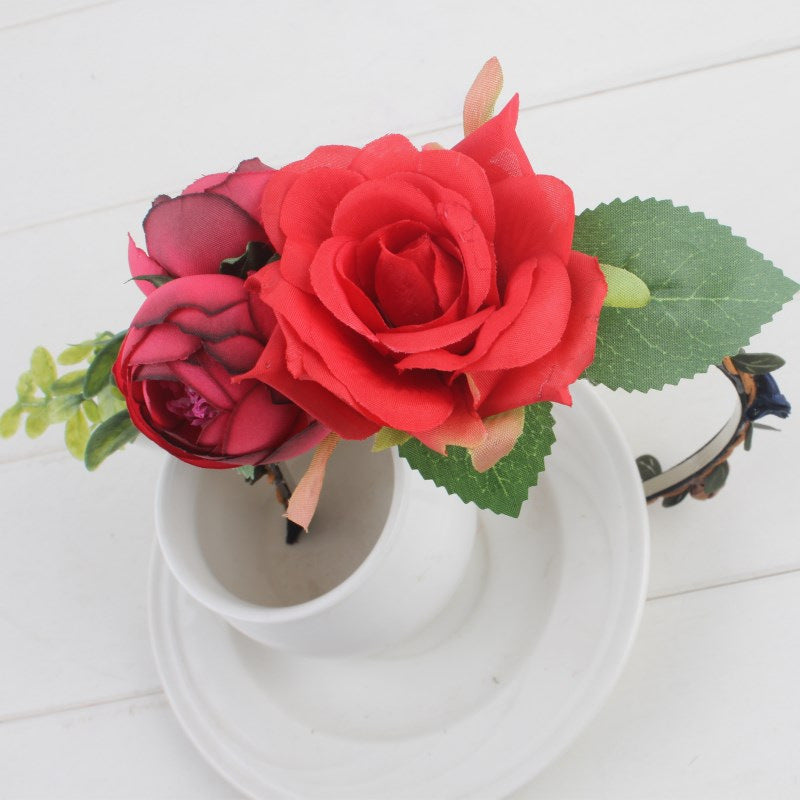 Creative Simulation Flower Bridal Headband