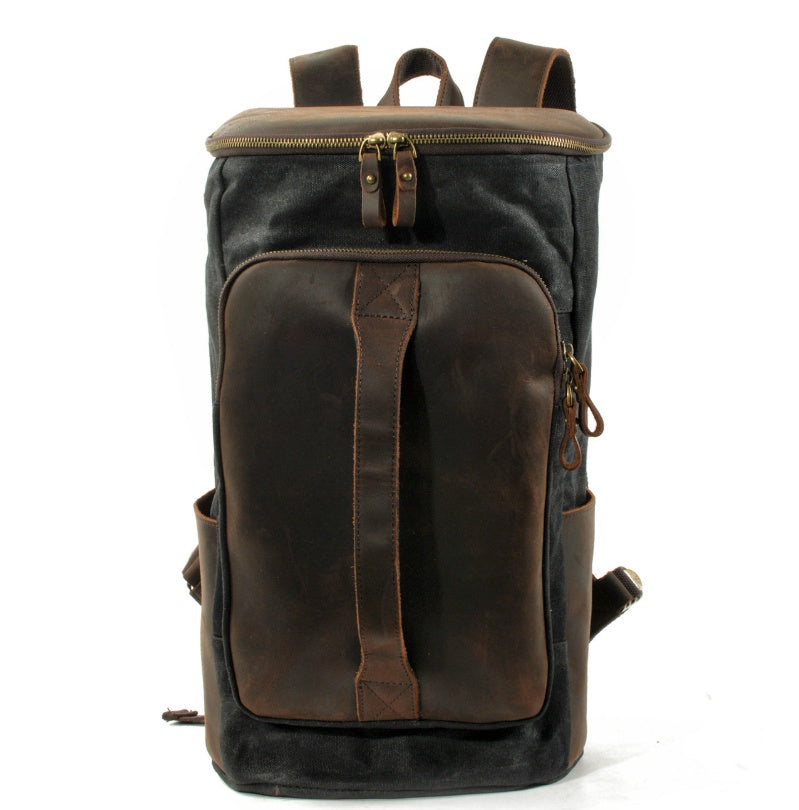 Men's canvas shoulder bag