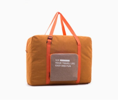 Large Capacity Foldable Travel Bag Nylon Waterproof Gym Duffel Bag Folding Traveling Clothes Storage Organizer Hanzuva
