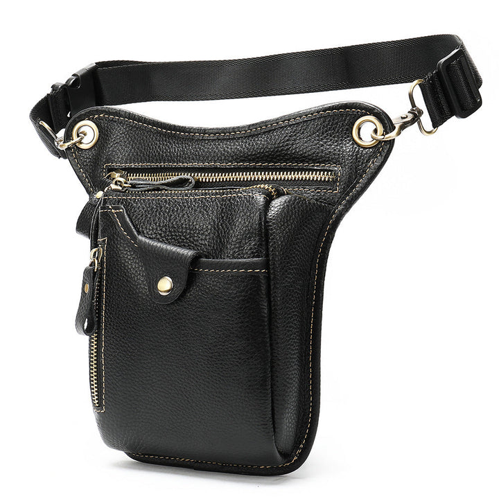 The new crazy horse leather satchel BAG BAG retro vintage leather leather purse bag man Hanzuva