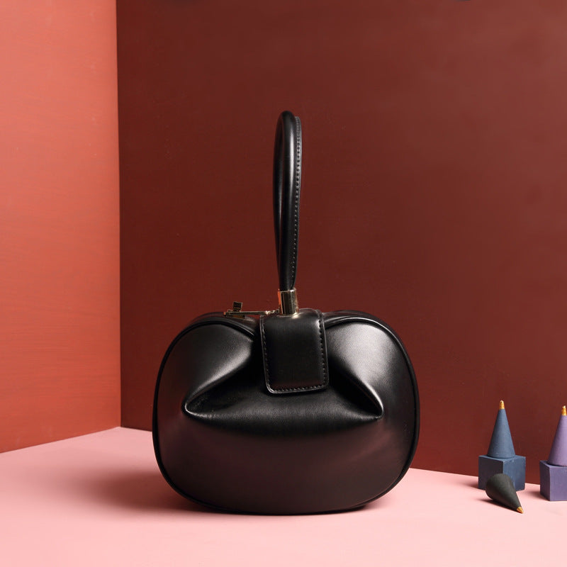 Leather handbags fashion dumplings handbag Hanzuva