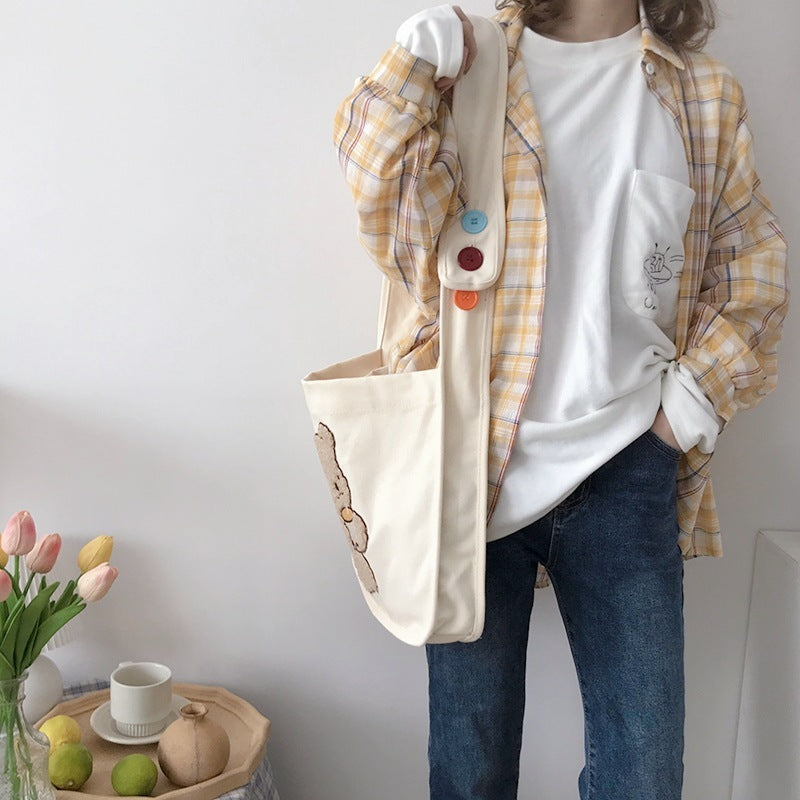 Lambskin like shoulder bag Hanzuva
