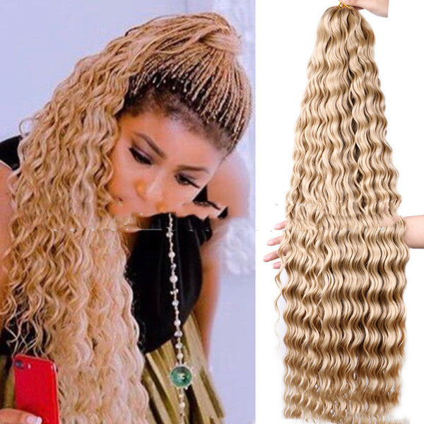 Women's Fashion Chemical Fiber Wig Head Covering Hanzuva