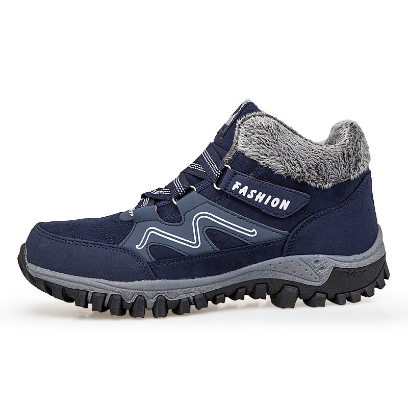Outdoor Snow Plus Velvet Warm Women's Cotton Shoes