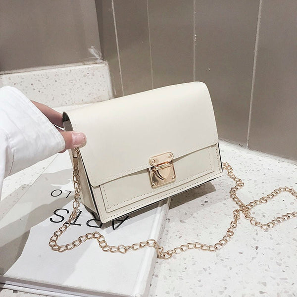 Women's bag shoulder messenger bag chain small square bag Hanzuva