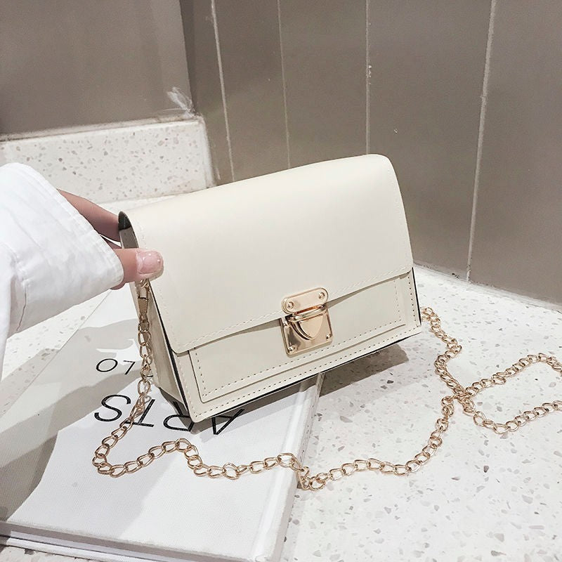 Women's bag shoulder messenger bag chain small square bag Hanzuva