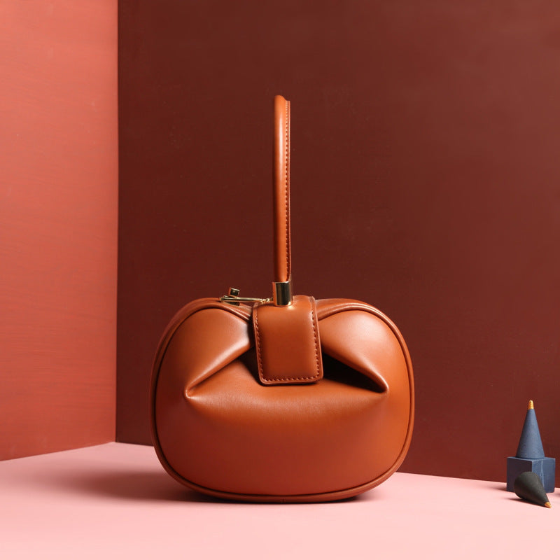 Leather handbags fashion dumplings handbag Hanzuva