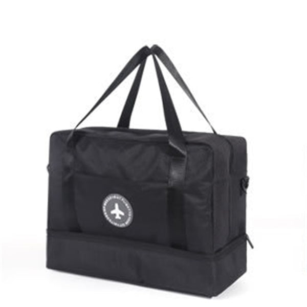 Dry And Wet Separation Travel Bag Tourism Fitness Storage Pouch Women's Clothes Shoes Daily Necessities Duffle Package Supplies Hanzuva