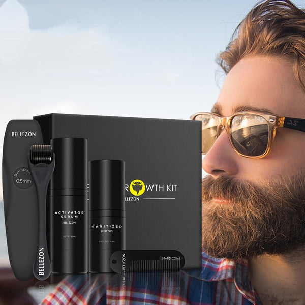 Beard Growth Liquid Beard Care Set Hanzuva
