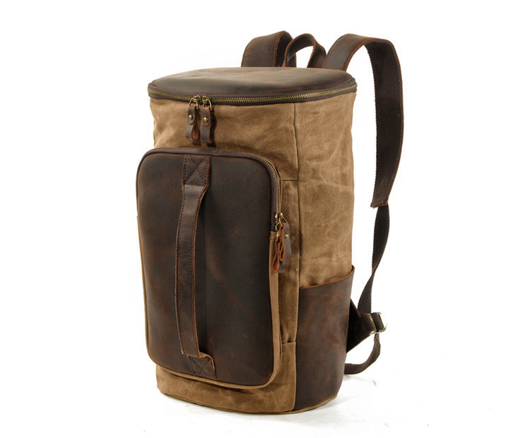 Men's canvas shoulder bag