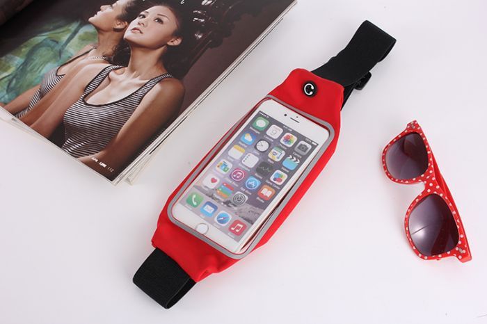 Men's and women's marathon belt anti-theft waist bag