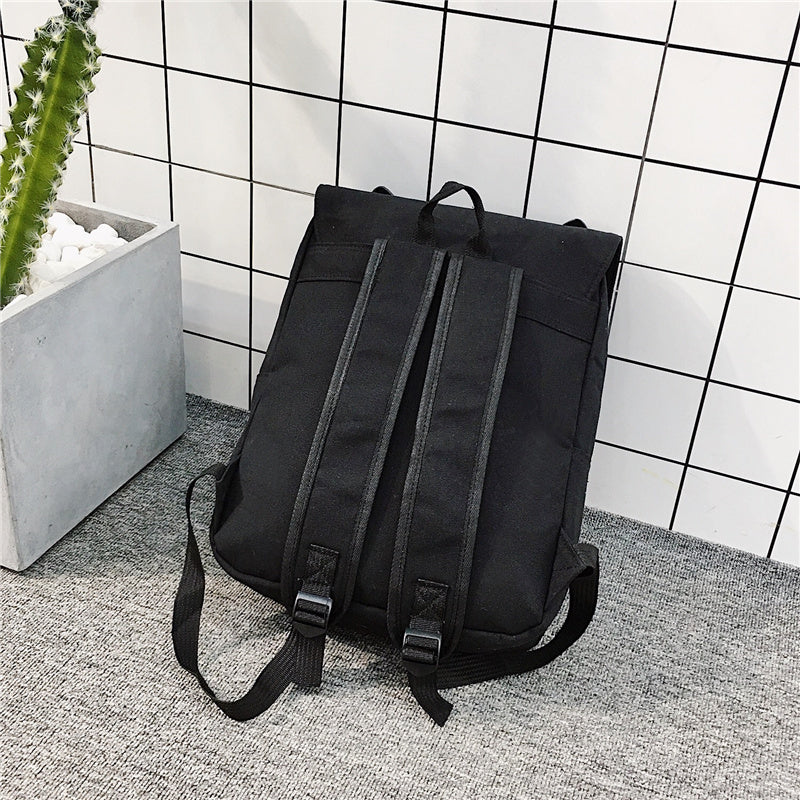 Cute Cat Canvas Backpack Hanzuva