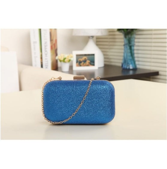 Women Handbag Evening Bags For Party New Women Chain Shoulder Bag Ladies Fashion Gold Clutch Box Bag Women Messenger Hanzuva