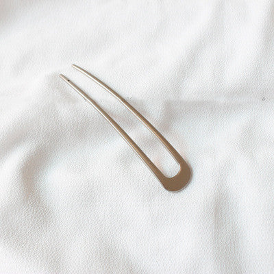 Temperament simple u-shaped hair bun