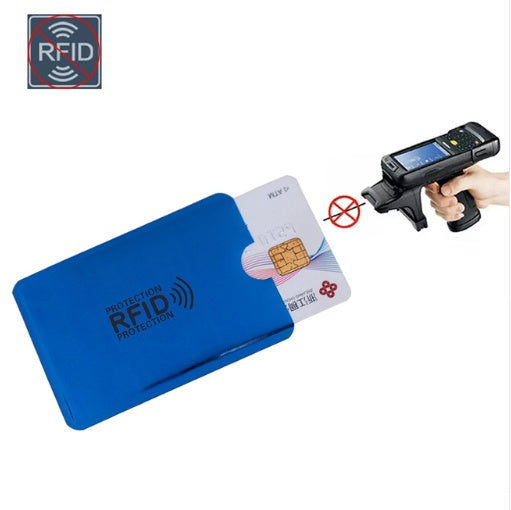 NFC card sets anti-magnetic anti-theft brush bank card sets security shielding signal anti-theft RFID flash payment tin foil card sets Hanzuva
