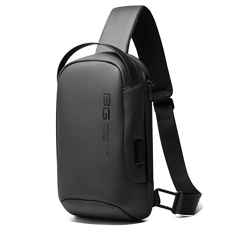 Casual one-shoulder business messenger men's chest bag