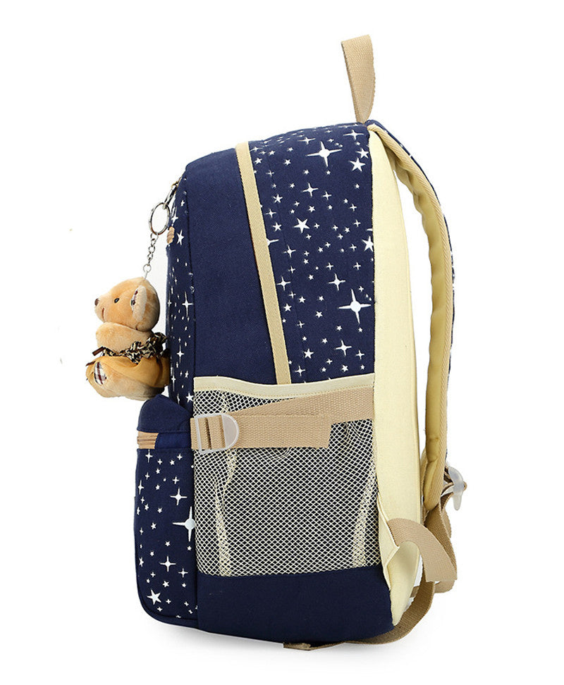 Three-piece backpack Hanzuva