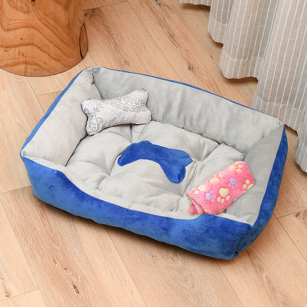 Warm four-level cat litter Hanzuva