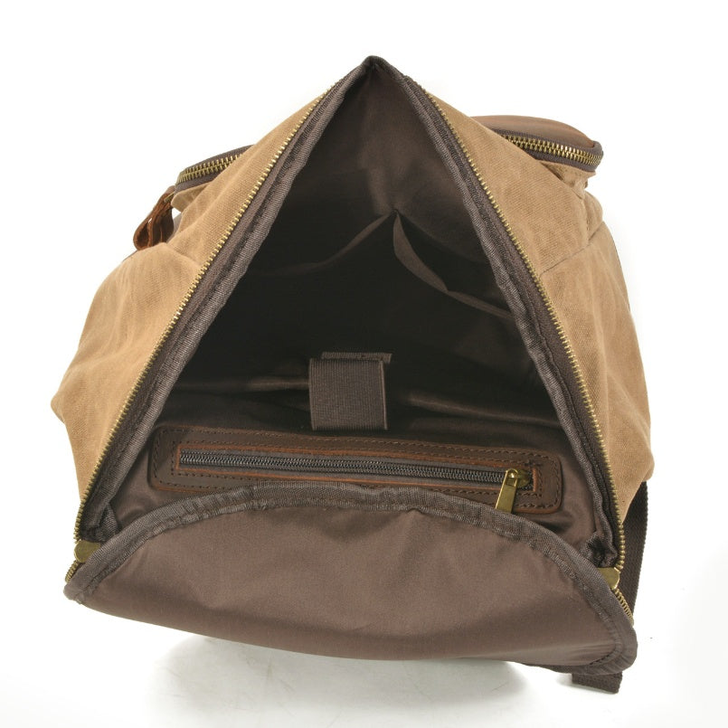 Men's canvas shoulder bag