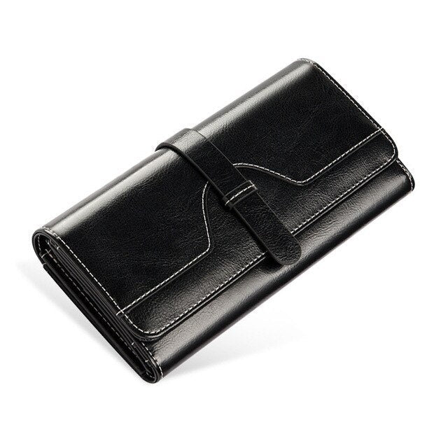 Large capacity leather hand bag Hanzuva