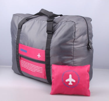 Large Capacity Foldable Travel Bag Nylon Waterproof Gym Duffel Bag Folding Traveling Clothes Storage Organizer Hanzuva